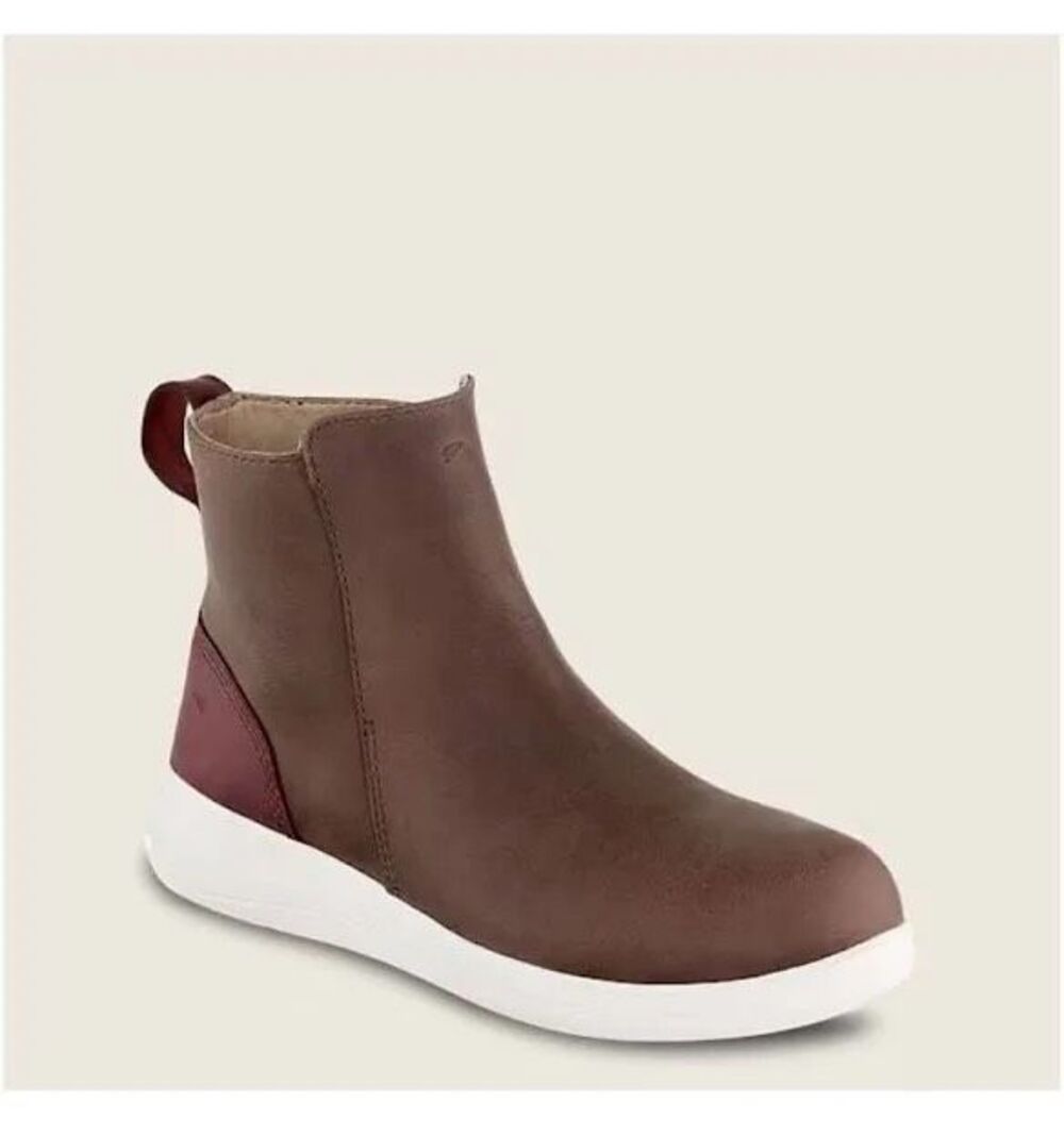 Red Wing $299 Zero-G 5" Side-Zip Safety Toe Boots Women’s 7.5 NWOT